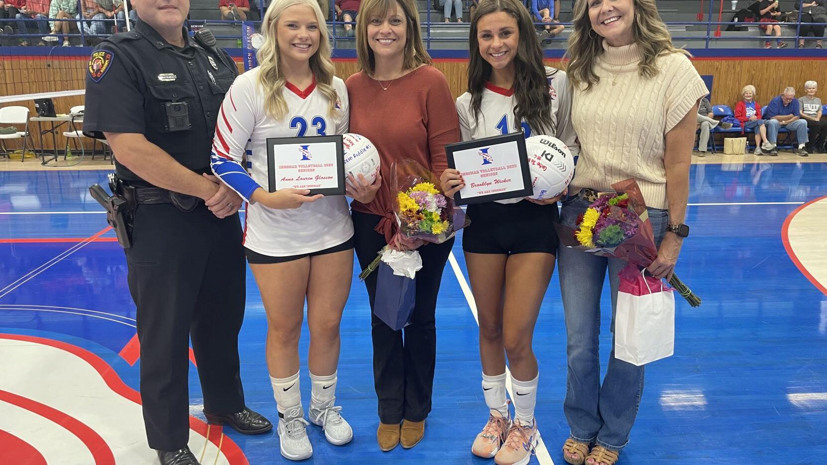 Lady Falcons sweep Hickory Flat in final regular season match